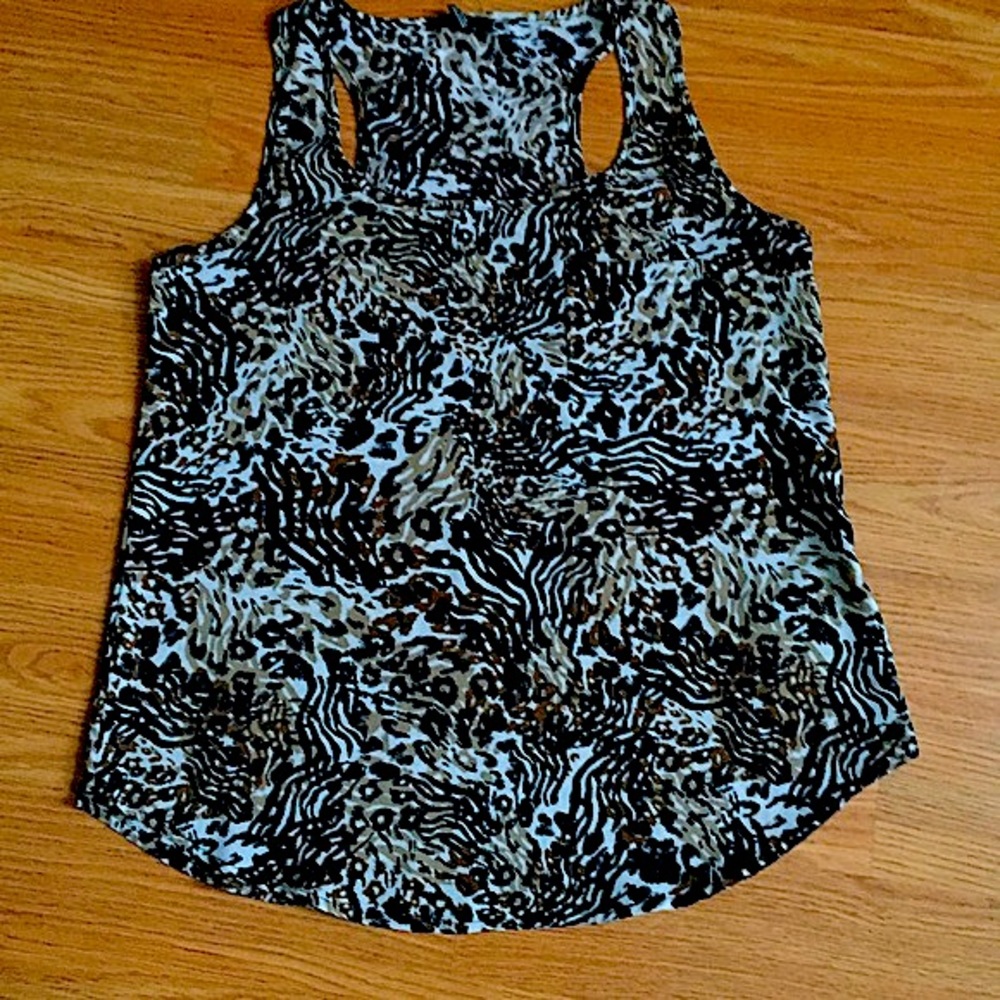 Forever21 Mixed Print Tank Top •